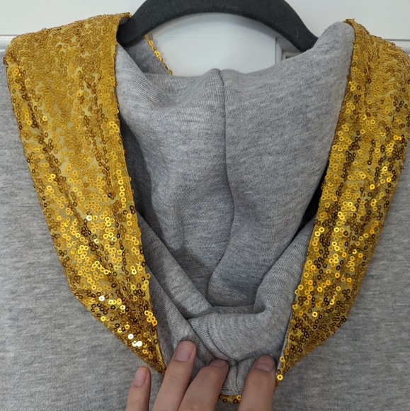 Sequins Starter Logo sweatshirt size S - Picture 7 of 10